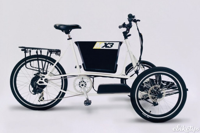 Tilting best sale electric tricycle